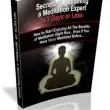 Meditate Like An Expert Book image
